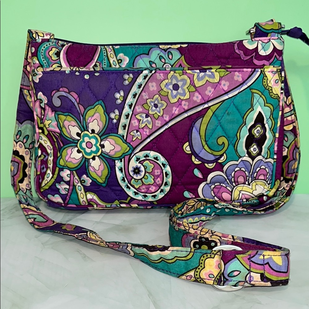 Vera Bradley Multicolor Paisley Crossbody Bag - Picture 7 of 10